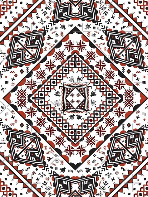 T shirt Poterie Kabyle Motifs Berbère par Eldjama Redbubble