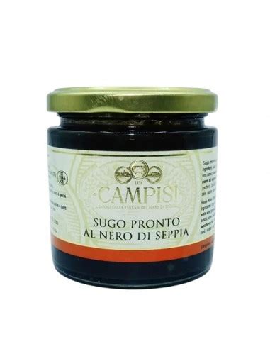 Sugo Pronto Al Nero Di Seppia Gr Campisi