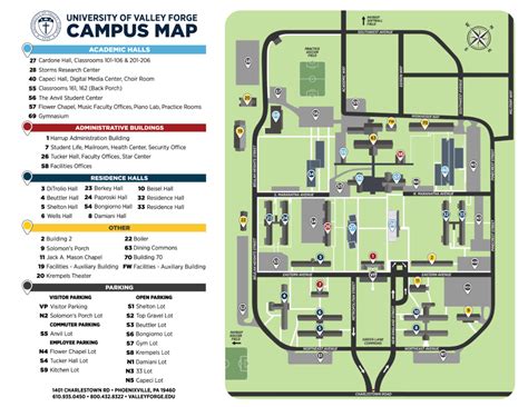 campus map christian university  pennsylvania