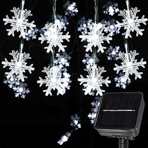 Nuziku Guirlande Lumineuse En Forme De Flocon De Neige M Led