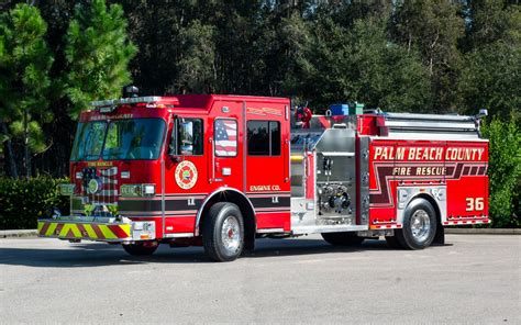 Custom Pumper – Palm Beach County Fire Rescue, FL | Sutphen Corporation ...