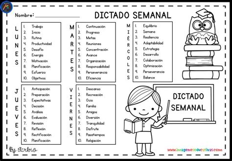 Dictado Semanal Fichas De Actividades En 2024 Lecciones De Lectura Actividades Actividades