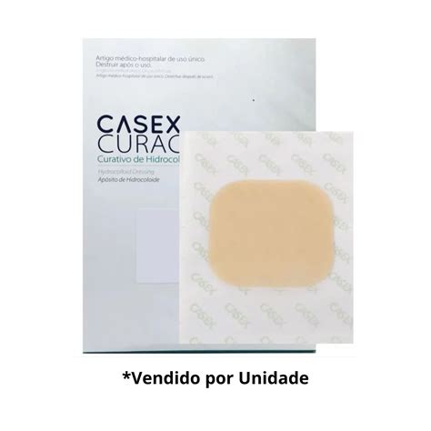 Curativo Hidrocoloide Extra Fino Curactive Casex X Cm H Santa