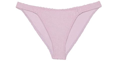 ViX Fany Scales Bikini Bottom In Pink Lyst