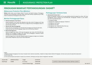 Mi Assurance Protection Plan Manulife Ppt