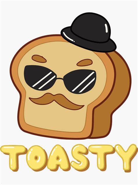 "Disguised Toast - disguised toast among us " Sticker by GoDesignByGs | Redbubble