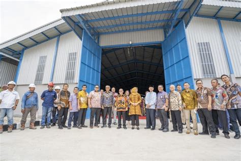 Grup Krakatau Steel KRAS PT KSP Luncurkan Gudang Baru