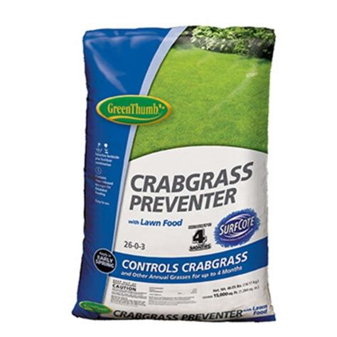 15000 Sq Ft Green Thumb Coverage 26 0 3 Crabgrass Preventer Plus Lawn Food 1 Qfc