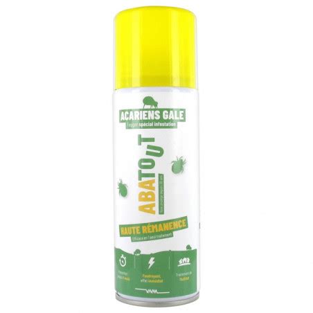 ABATOUT LAQUE ANTI ACARIENS ET GALE FOGGER 150ML