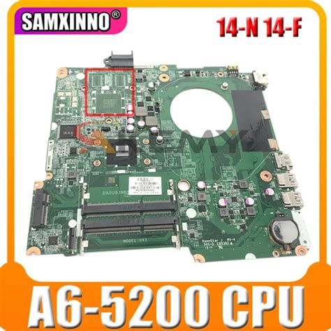 Akemy Laptop Motherboard For Hp Pavillion 15 N 15 F 15 Inch A6 5200 Mainboard Da0u93mb6d2