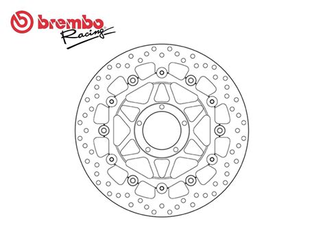 78B40890 FLOATING FRONT BREMBO SERIE ORO DISC DUCATI STREETFIGHTER V4