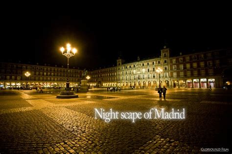 nightscape  madrid