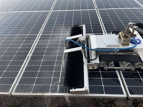 Full Automatic Solar Panel Cleaning Robot Acoh