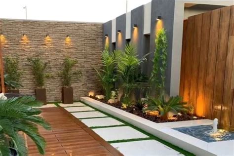 Bikin Hunian Cantik Dan Sejuk Ini 18 Desain Taman Minimalis Belakang