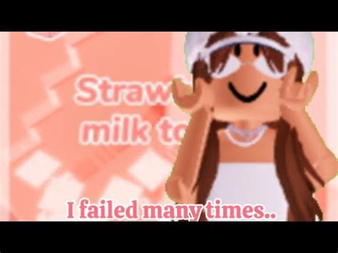 Strawberry Milk Tower With Relaxing Rainfall Background Noise YouTube