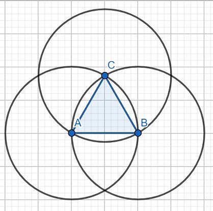 Construction Of An Equilateral Triangle Eduqode