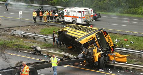 Video Of Paramus School Bus Crash Shows Driver Make Left Across Rt 80