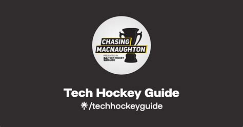 Tech Hockey Guide Instagram Facebook Tiktok Linktree