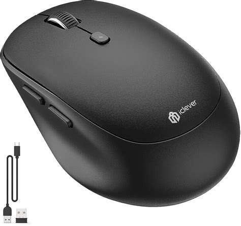 Iclever Souris Bluetooth Souris Silencieuse Multi Appareils Souris