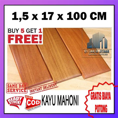 Jual Kayu Jati Belanda Pinus Mahoni Papan Halus Cm Cm Ukuran