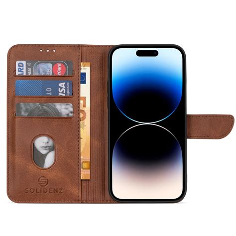 Apple Iphone Plus Hoesje Solidenz Bookcase Met Een Printje