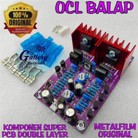 Jual Kit Driver Power OCL BALAP Doubel Layer Fiber FR4 Original