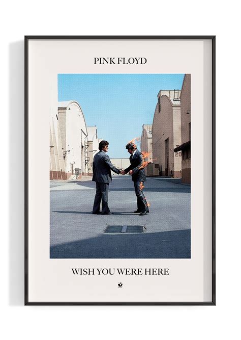 Pink Floyd Wish You Were Here Poster The Indie Planet