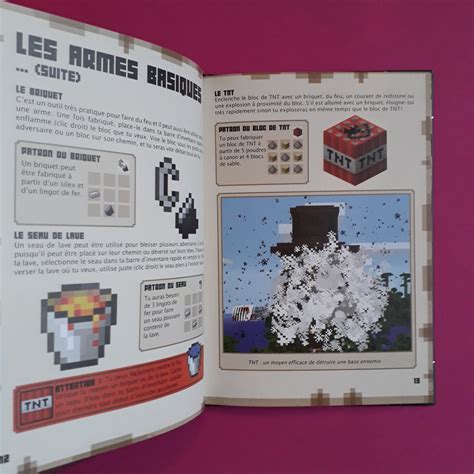 Minecraft Combat Le Guide Officiel Librairie William Crocodile