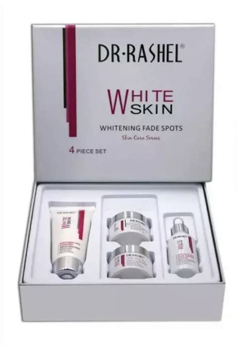 Dr Rashel White Skin Whitening Fade Spots Skin Care Series Set 4 Piece