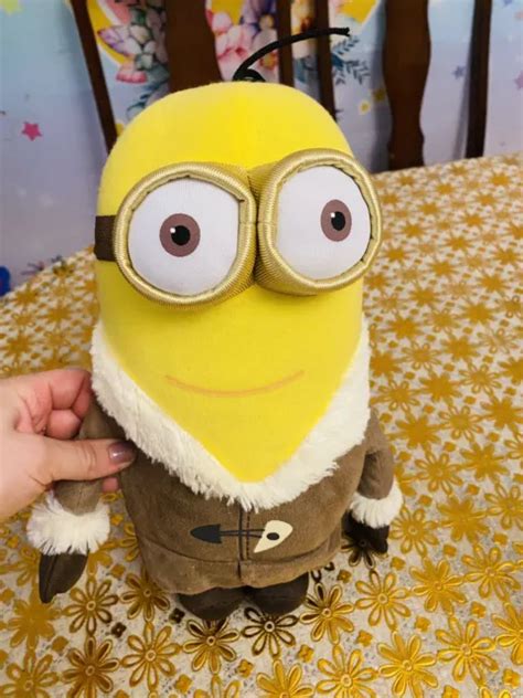 Minion Official Plush Soft Toy Bob The Minion Despicable Me 3 12”13” £1200 Picclick Uk