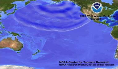 Noaa Center For Tsunami Research Tsunami Event July Alaska