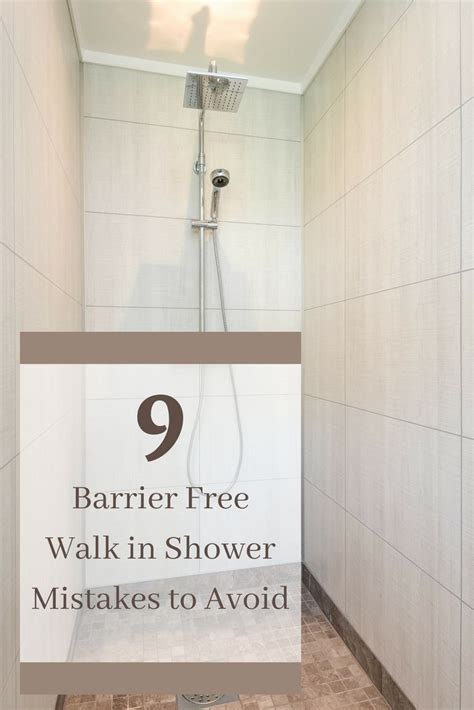 9 Barrier Free Walk In Shower System Mistakes And How To Prevent Them