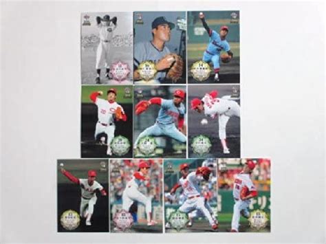 Jp Bbm2014プロ野球80周年カード投手編【広島東洋カープ】レギュラーコンプ全10種≪ベースボールカード≫ ホビー