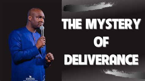 Apostle Joshua Selman Messages The Mystery Of Deliverance Youtube