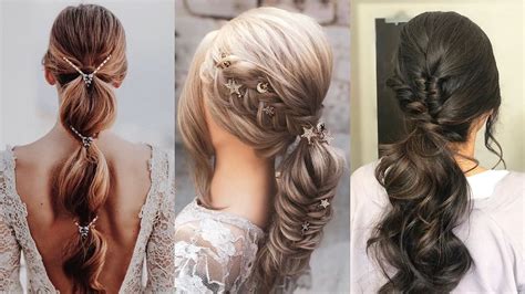 Chic Ponytails For A Modern Youthful Bridal Look Her World Singapore