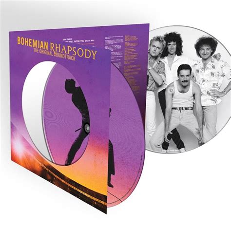 Queen Bohemian Rhapsody Soundtrack Dlp Pic Disc Hellion Records