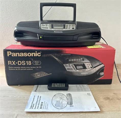 POSTE RADIO LECTEUR Cd Cassette PANASONIC RX DS18 Boombox