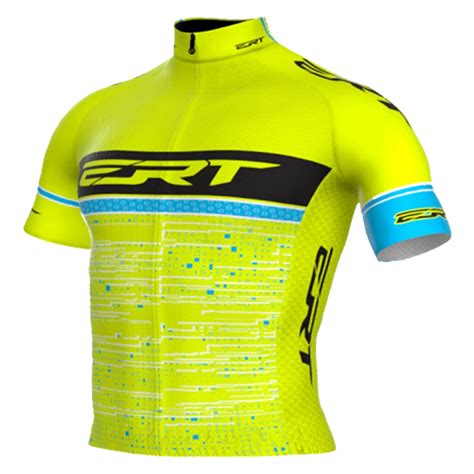 Camisa ERT New Elite Cycling Team Azul Multibike