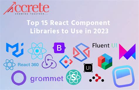 Top React Component Libraries To Use In Accrete