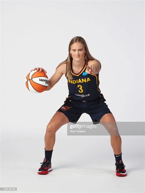 Kristy Wallace Of The Indiana Fever Poses For A Portrait During Wnba