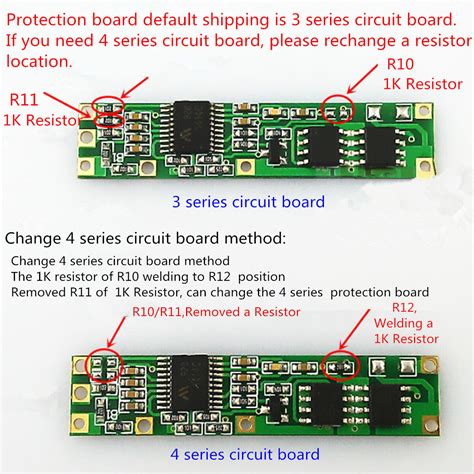 Battery Bms Protection Pcb Board Packs Li Ion Lithium Battery