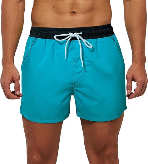 Short De Bain Homme Court Maillot De Bain Natation Homme Grande Taille