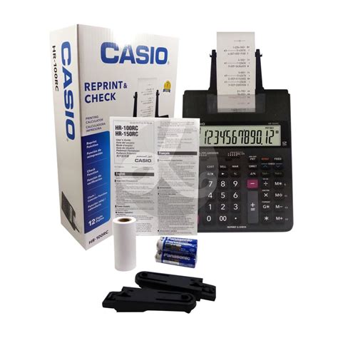 Jual Kalkulator Printing Calculator Casio Hr Rc Rc Original