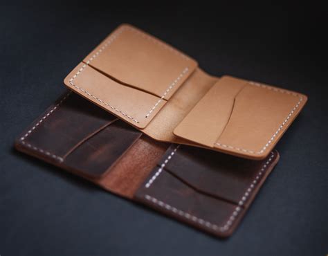 Leather Minimalist Wallet Pattern Pdf Etsy