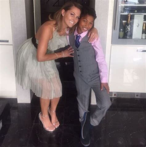 Photo Cassius Cissé Pose Avec Sa Maman Jude Littler Purepeople