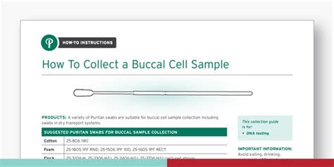 How To Collect A Buccal Swab Sample For Forensic Analysis