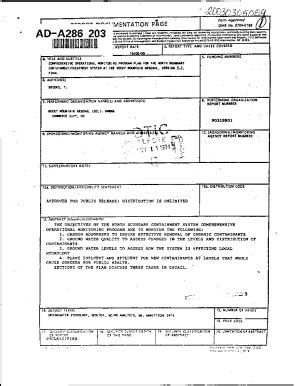 Fillable Online Comprehensive Operational Monitoring Program Plan For