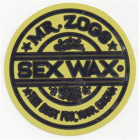 Sex Wax Sticker Silver Encinitas Surfboards