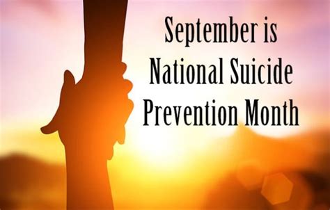 September Is National Suicide Prevention Month Fbha