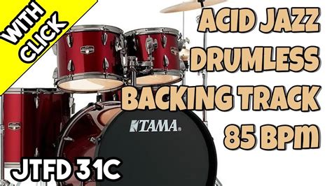 Acid Jazz Bpm Drumless Backing Track For Drummers With Click